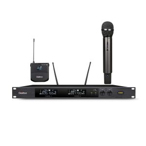 Speech Teaching Squelch UHF Wireless Microphone 30MHz Band Width