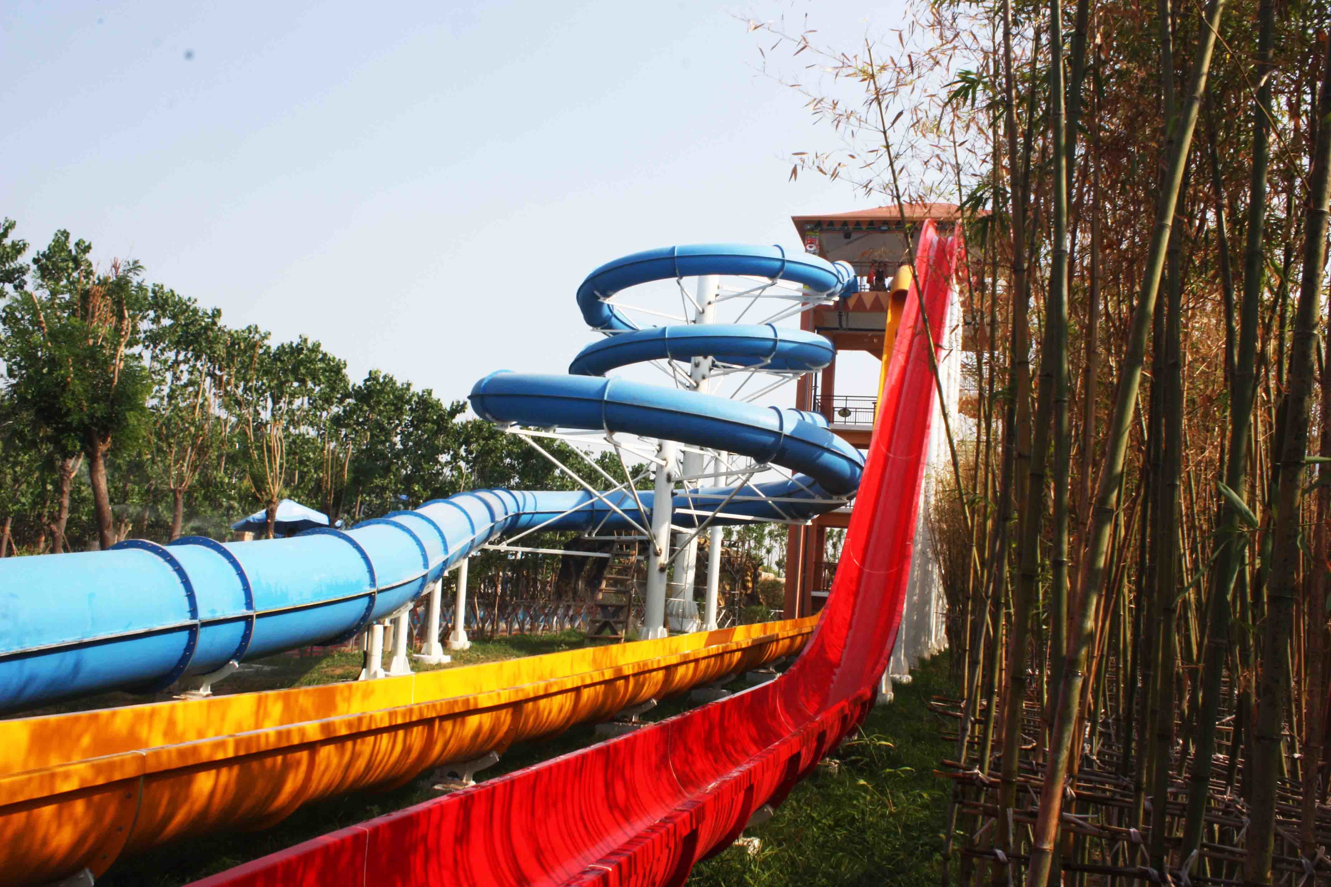 Water Park Custom Water Slides Local Giant Hotel For Vacation