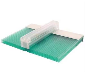  Composite Co Extrusion U-LOCK Panel Colored Transparent Hollow Board For Danpalon Polycarbonate Facade Double Hook Panel Manufactures
