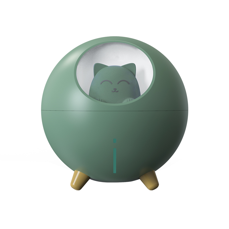 Homefish OEM Hava Nemlendirici 220ml Water Tank Capacity Luftbefeuchter Colorful Night Light Mini Umidificador Humidifier