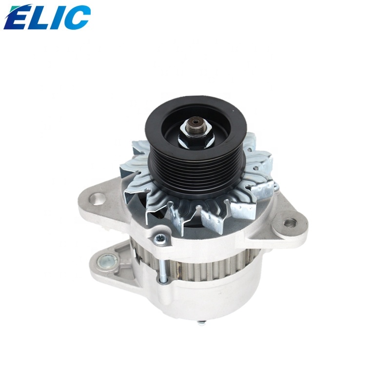 ELIC 24V 40A 2A86-40 Diesel Engine Alternator For SK200-6 Excavator ME08887 A3TN5399