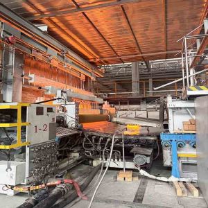 China Flint Decorative Pattern Glass Production Line Automatic Calender for Pattern Glass Processing on sale