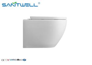 China Nano Glaze Dual Flush Wall Mounted WC One Piece Concealed Cistern White Color on sale China Nano Glaze Dual Flush Wall Mounted WC One Piece Concealed Cistern White Color on sale