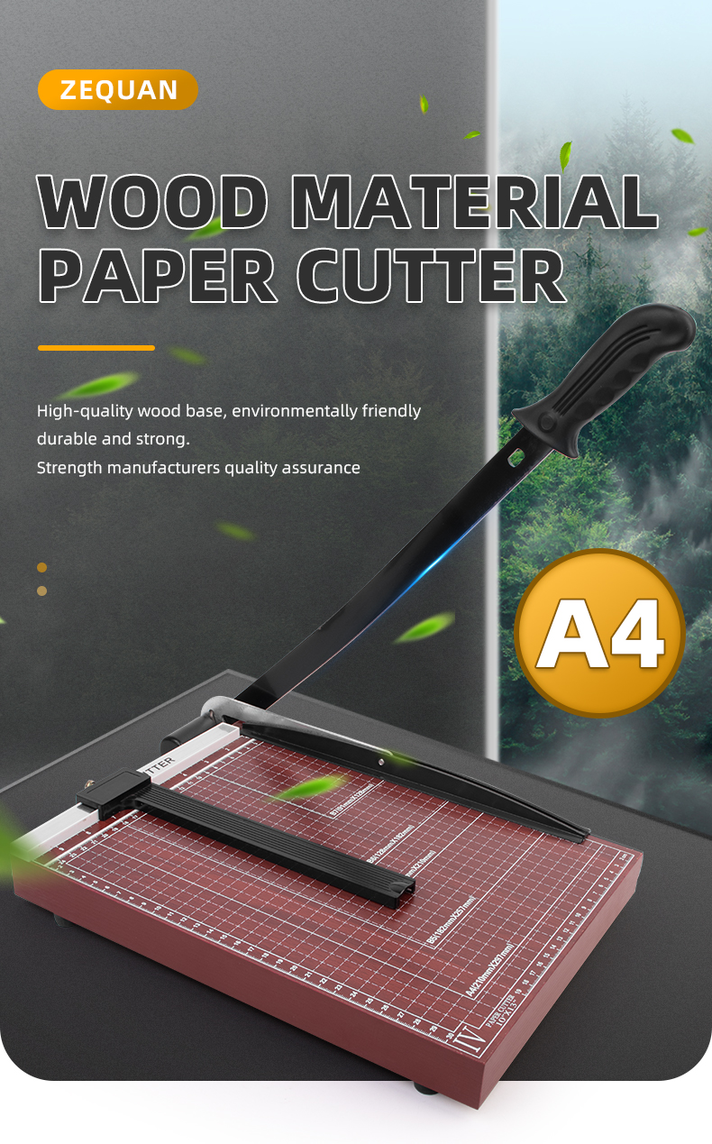 Professional Double Batten Upgraded A4 Manual Paper Cutter Machine for A4 Paper Cutting