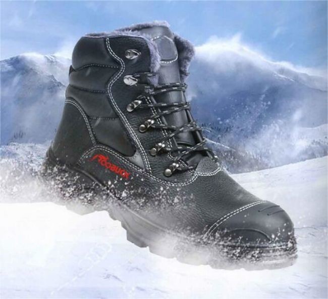 UK13 Waterproof Cold Resistant Safety Boots Snow Non Slip Winter Boots Womens