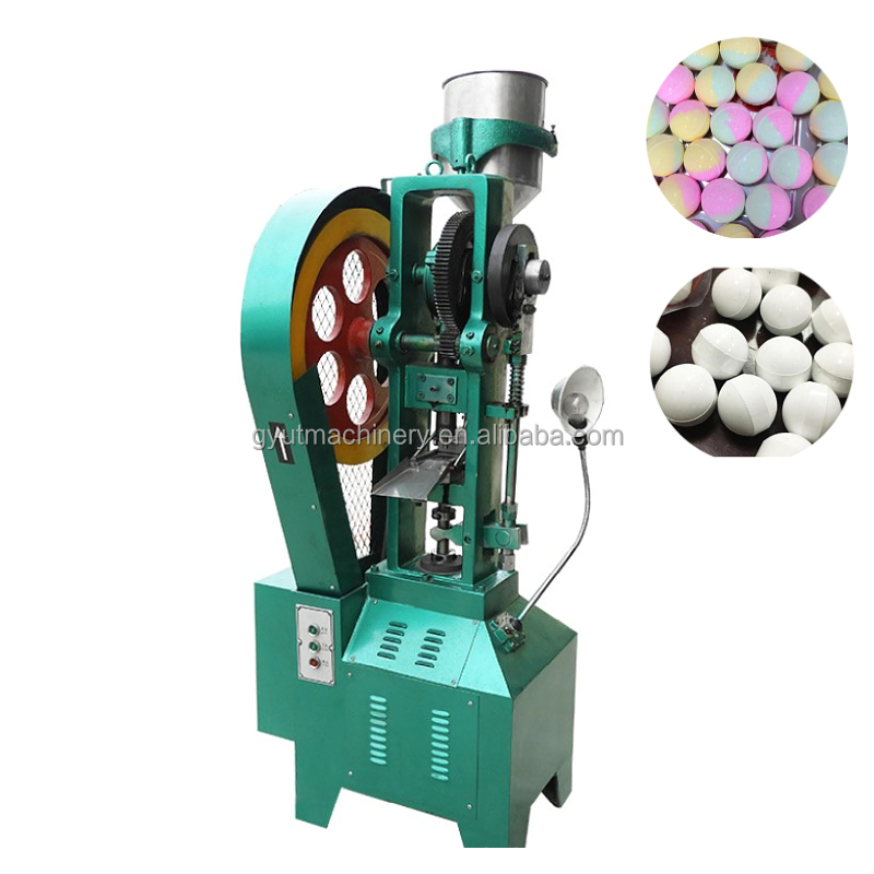 Durable Bath Bomb Press Machine with Mn65 Material Roller and 3 Interchangeable Molds