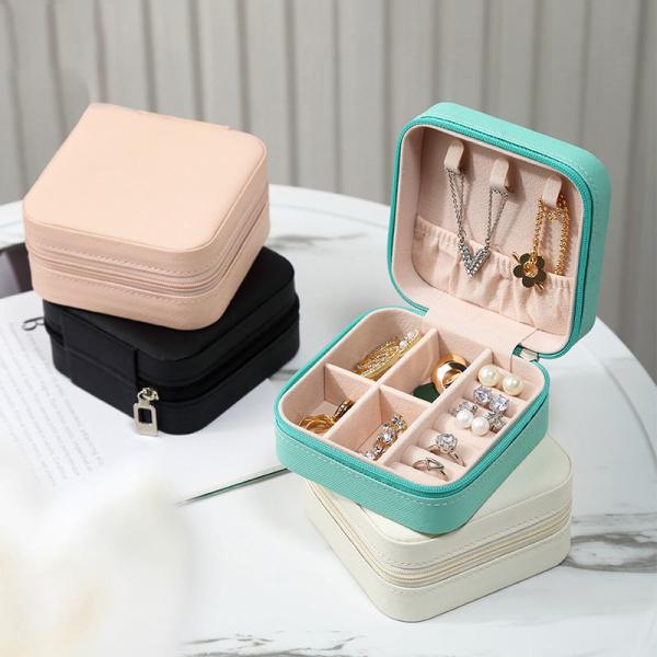 ODM Blue Velvet Jewelry Gift Boxes Bulk Storage for Earring Bracelet Necklace