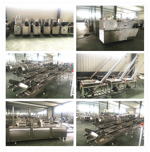 Automatic Puffed Rice Machine , Stainless Steel 304 Rice Pop Machine