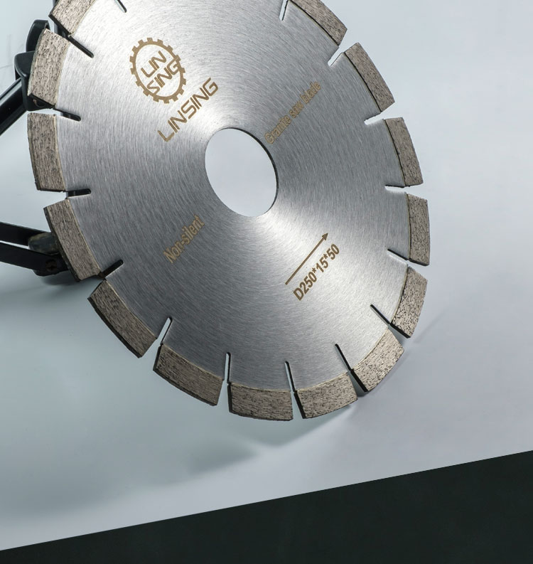 Silver Professional 12inch Diamond Circular Saw Blade For Calcium Silicate Cutting Disc