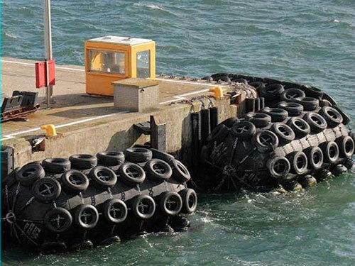 0.5m*1m Resilience Tire Chain Yokohama Pneumatic Fender For Boats