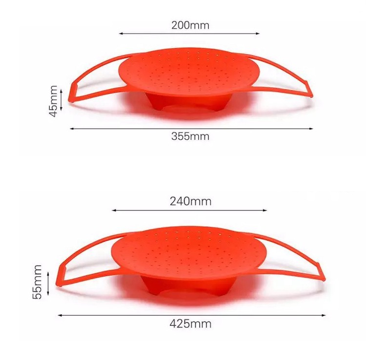 high quality vegetable kitchen silicone steamer walmart for sale