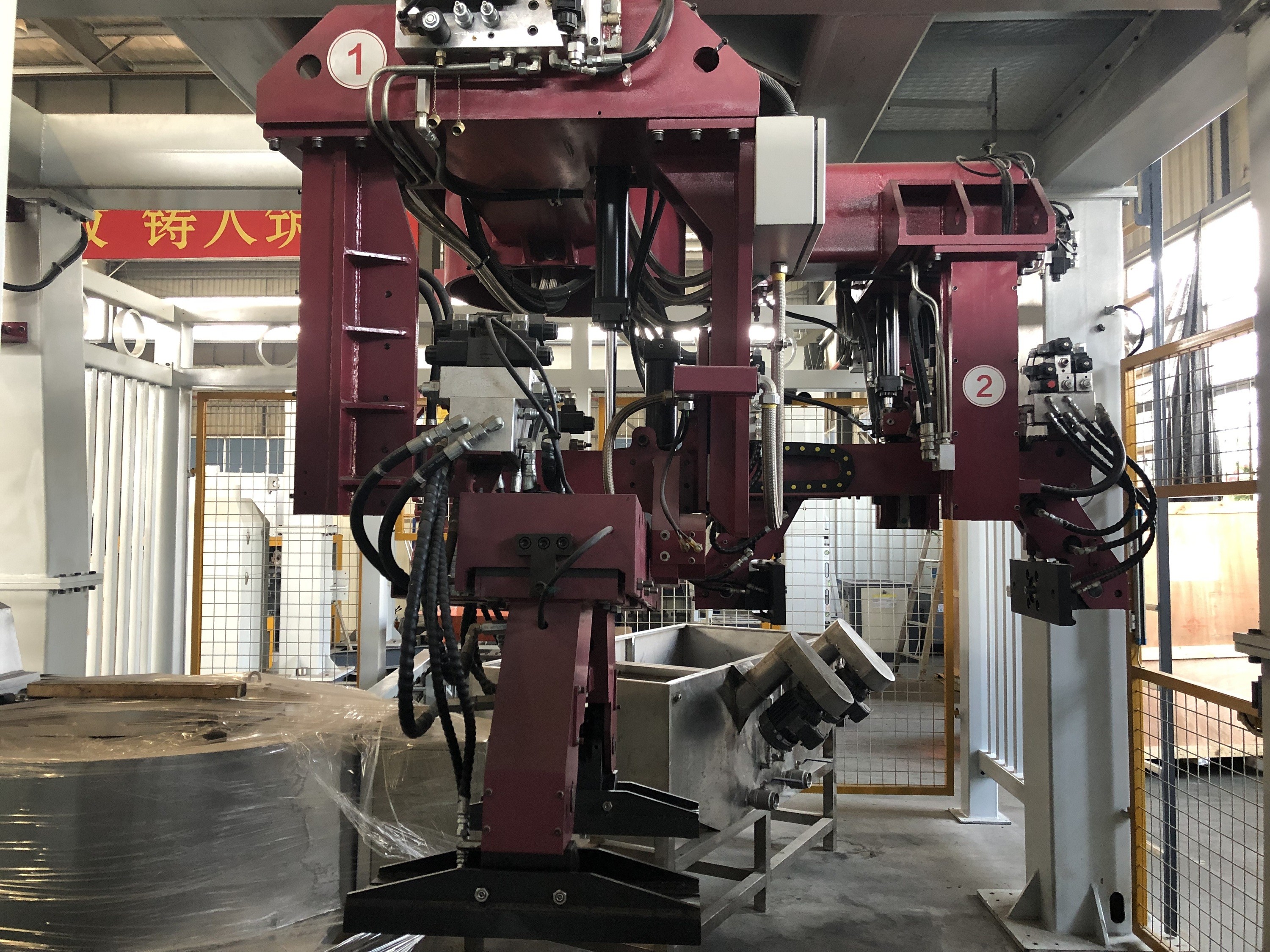 1-Manipulator Metal Ingot Gravity And Brass Die Casting Machine