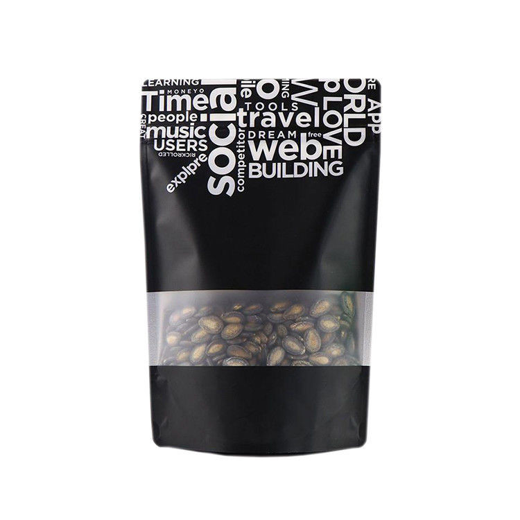 OPP Clear Food Packaging Pouch With Zipper 50-300micron Thickness
