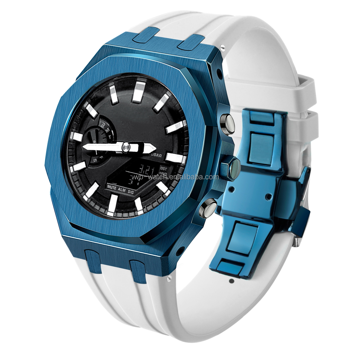 Casio Ga2100 G Shock Case 5Th Modified Metal Rubber Luxury 316L Stainless Steel Watch