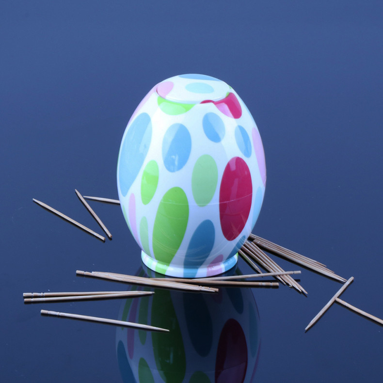Sustainable Push Type Creative Dining Plastic Toothpick Holder