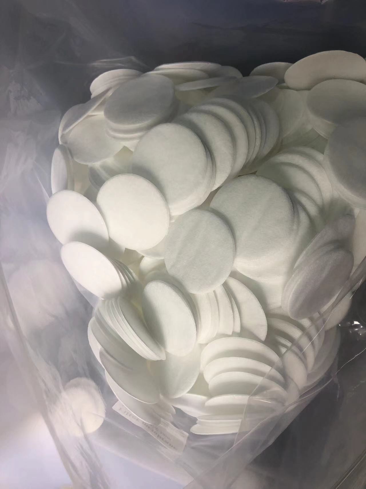 50mm Diameter Disposable Bacterial Filter 0.5bar Pressure Drop Circular Air Filter