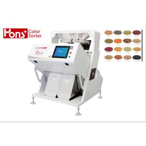 Multiple Function Corn / Maize Color Sorting Machine RGB 2 Chutes 0.8t/H