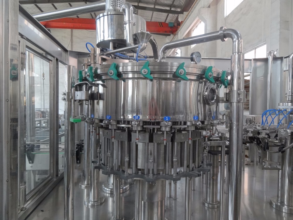 HDPE PET plastic bottle stainless steel soda water maker filling machine