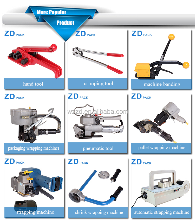 Battery Powered Plastic Strapping Tool for Packaging and Sealing Portable and Rechargeable Strapping Machine for Large Volume Operations 0.6-1.05mm