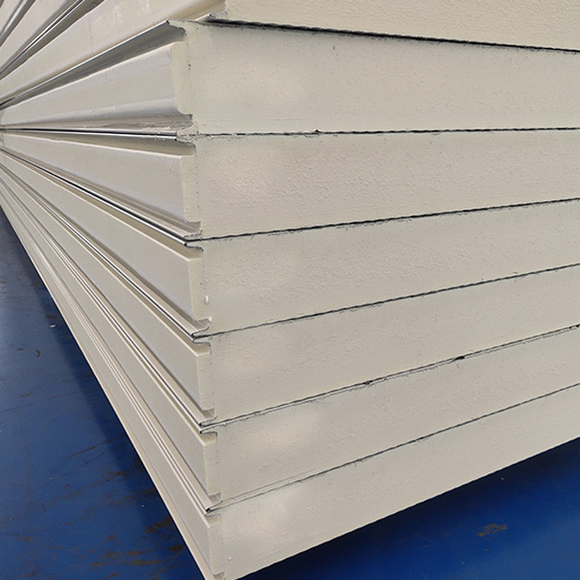 50mm PIR PU Sandwich Panels For Coldroom PPGI Polyurethane PPGI Structure
