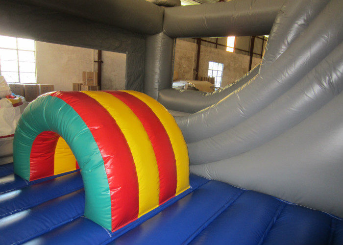 Dragon Design Inflatable Jump House Waterproof Digital Printing 6 X 6m For Amusement Park
