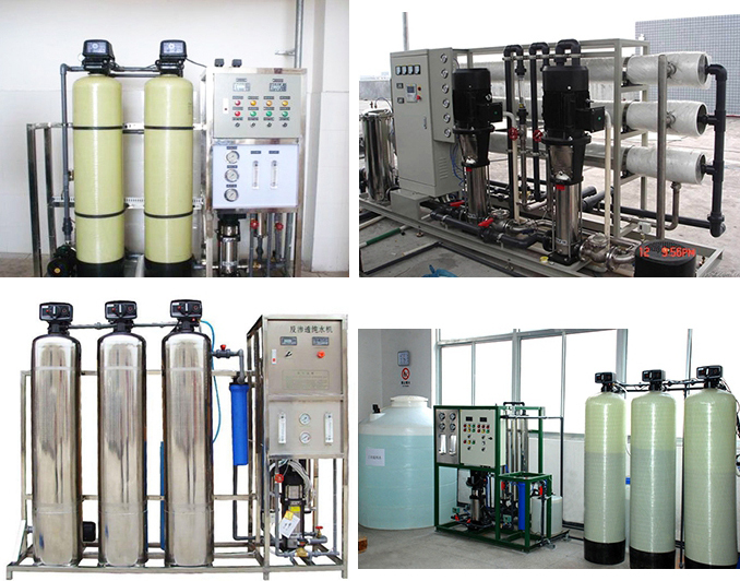 deionized ion water softener systems SUS Material With FRP Filter
