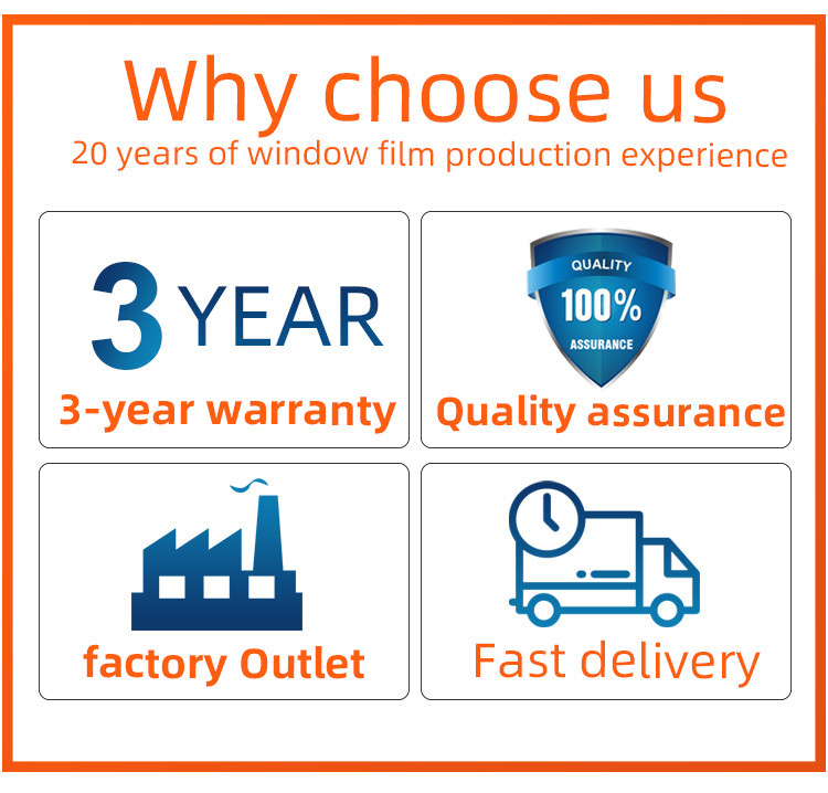 1PLY Evolve Series Carbon Window Film PET Nano Ceramic Film Insulation Car Window Film Heat Resistant 1PLY Model
