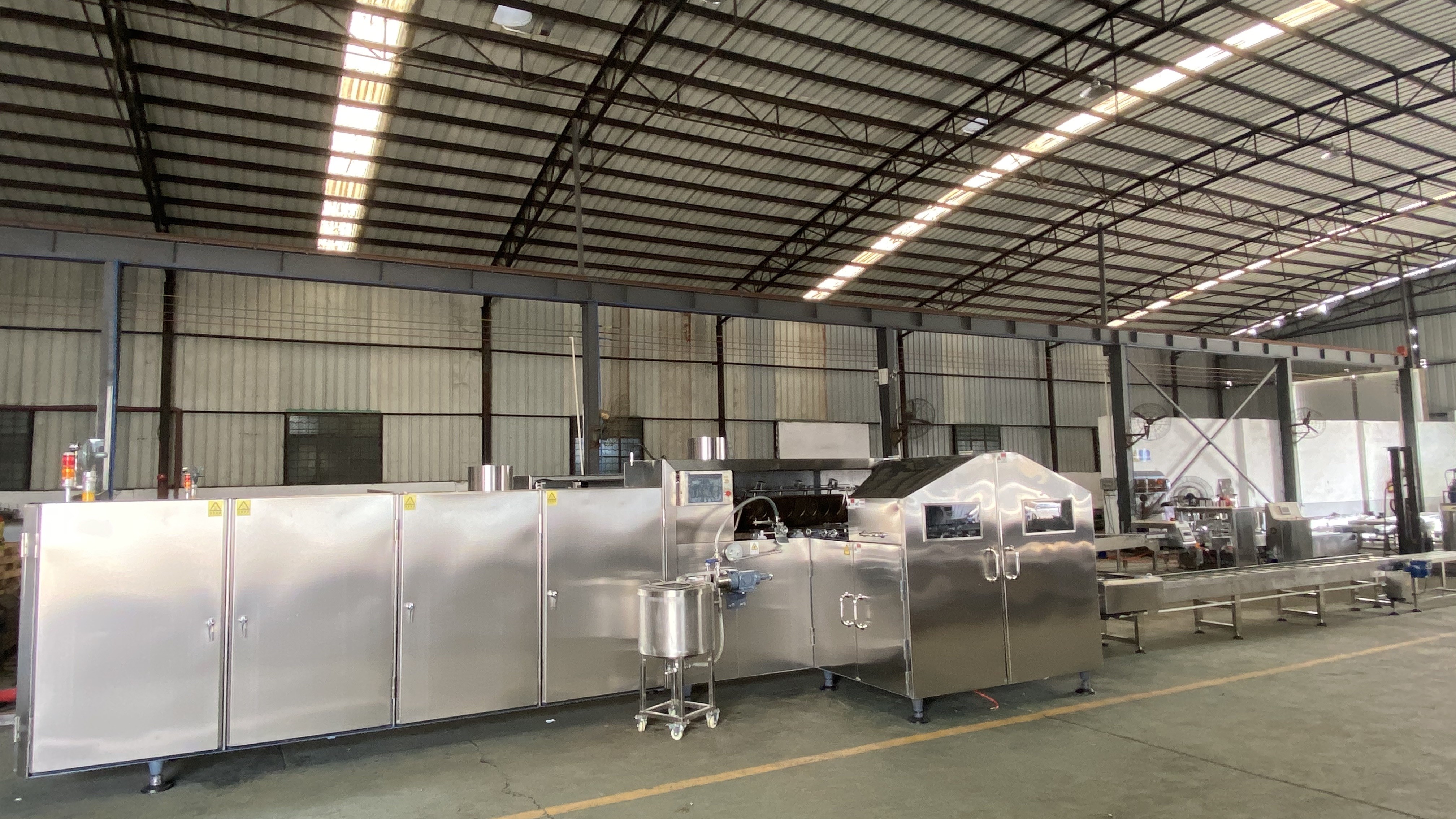PLC 3.37Kw 380V Ice Cream Cone Maker Equipment