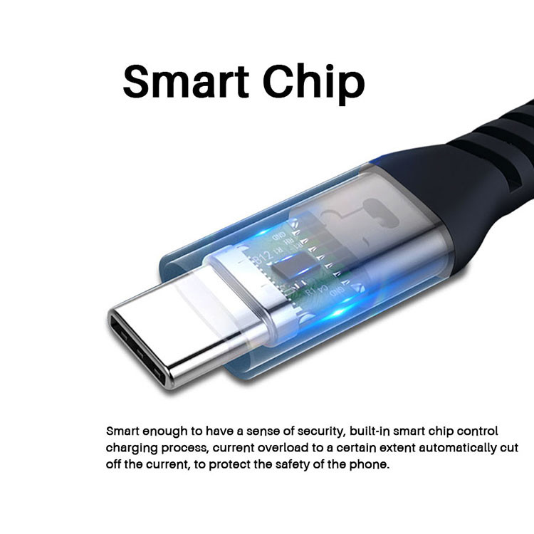 3A USB 2.0 Type C Cable 3m Braided USB C Charging Cable