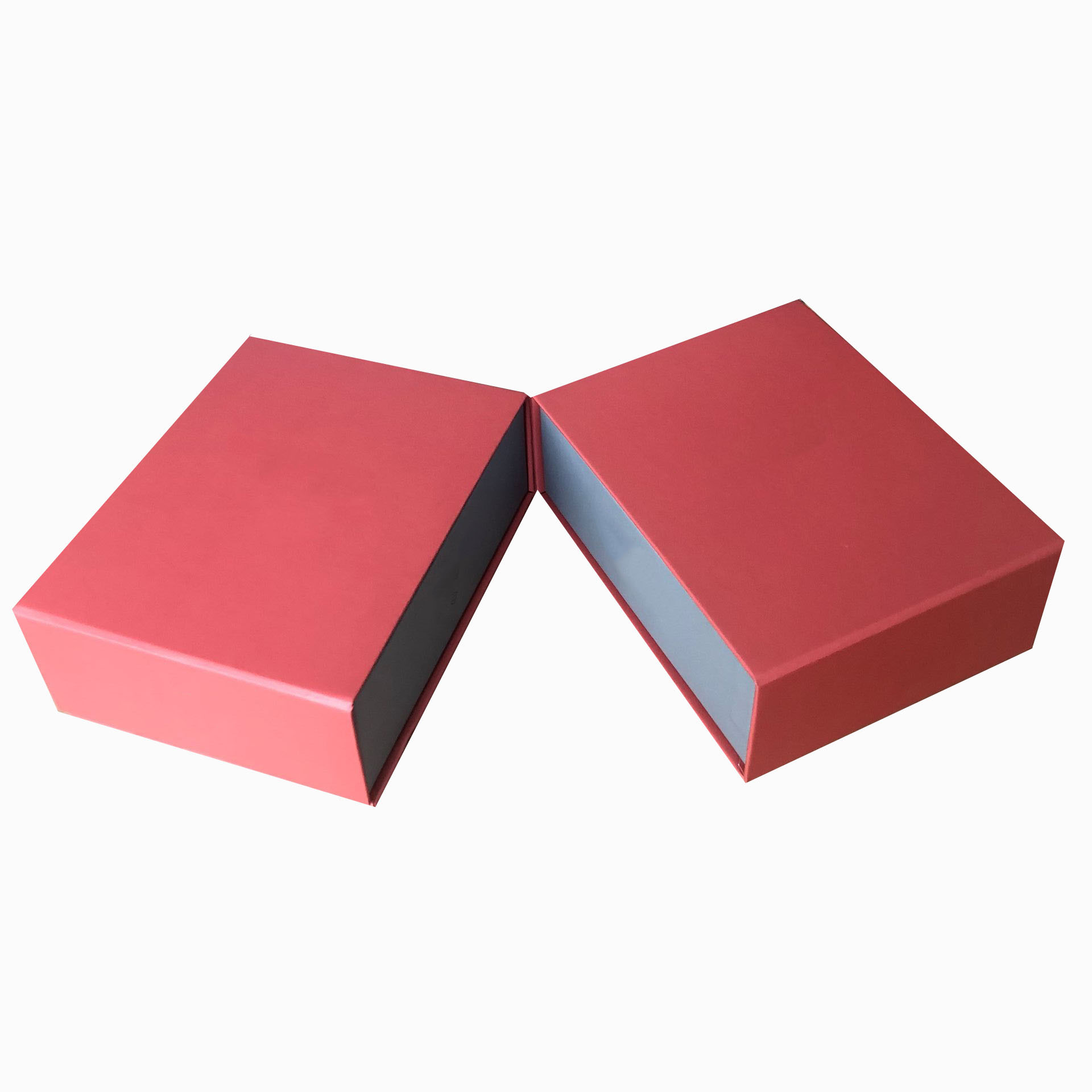 Custom Logo Jewelry Gift Packaging Box with Velvet Insert in Matt or Glossy Lamination