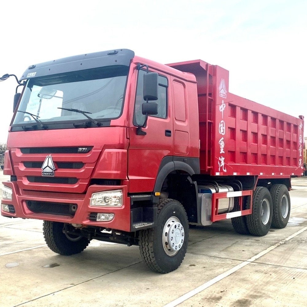 Medium Truck Howo 371 Mining Dump Truck 30 Ton Sinotruck Howo 10 Tires 6X4 371HP