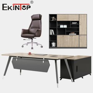 Manager Table Office Desk Executive Desk with Drawers Office Spaces