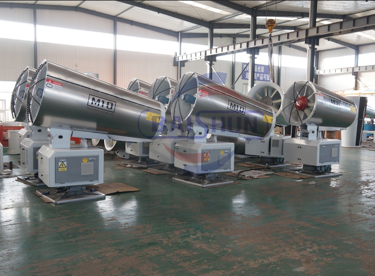 Hot selling 100 meters dust controller dust removal fog cannon for dust control