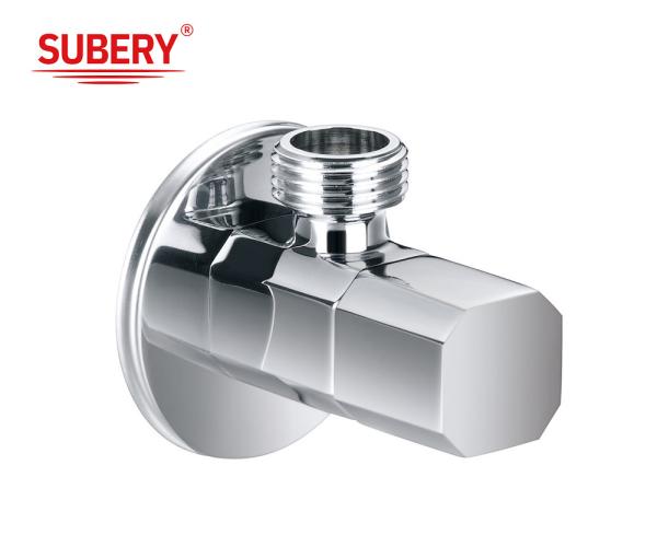 Zinc Alloy Square bathroom Cheap Angle Valve Kitchen 1/2 Inch Anti-corrosion