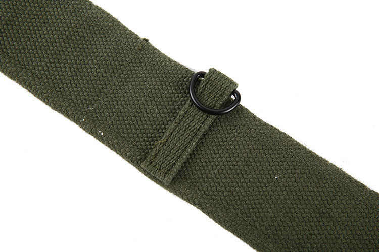Cotton Army Elastic Belt Womens Military Elastic Waist Belt For Dresses