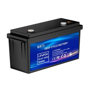 150Ah LiFePO4 Lithium Battery 24V LiFePO4 Solar Battery with Multi-functions
