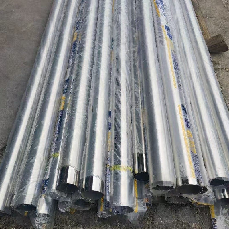 430 Stainless Steel Pipe Welded Bright Polished SS Pipe OD6 - 114mm