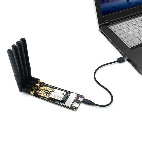 HASL NVME TO USB Type C Adapter M.2 3G 4G 5G Module To Type C USB 3.0 Adapter