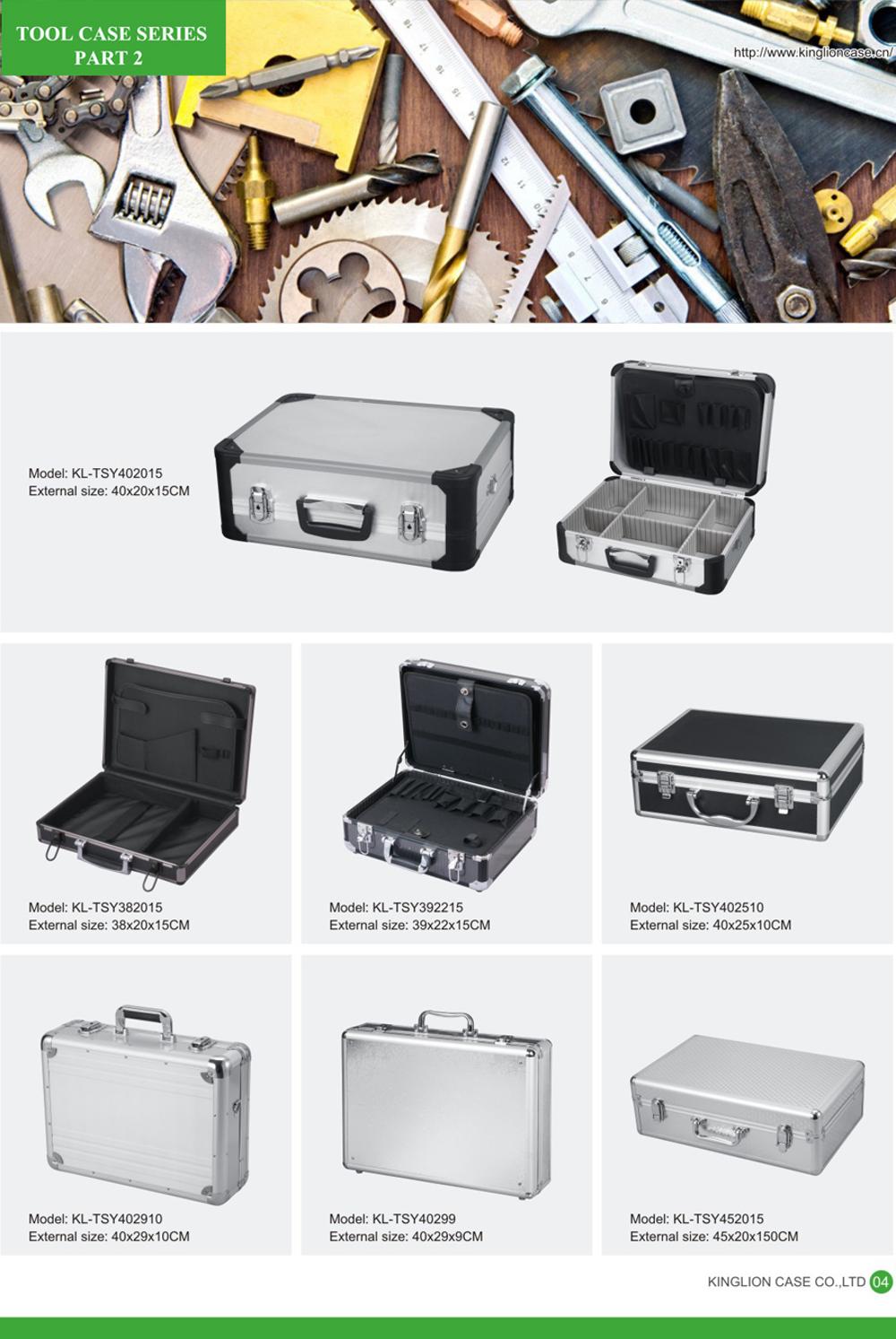 Hard Blue Aluminum Laptop Case Fireproof Integrated Forming For Travel