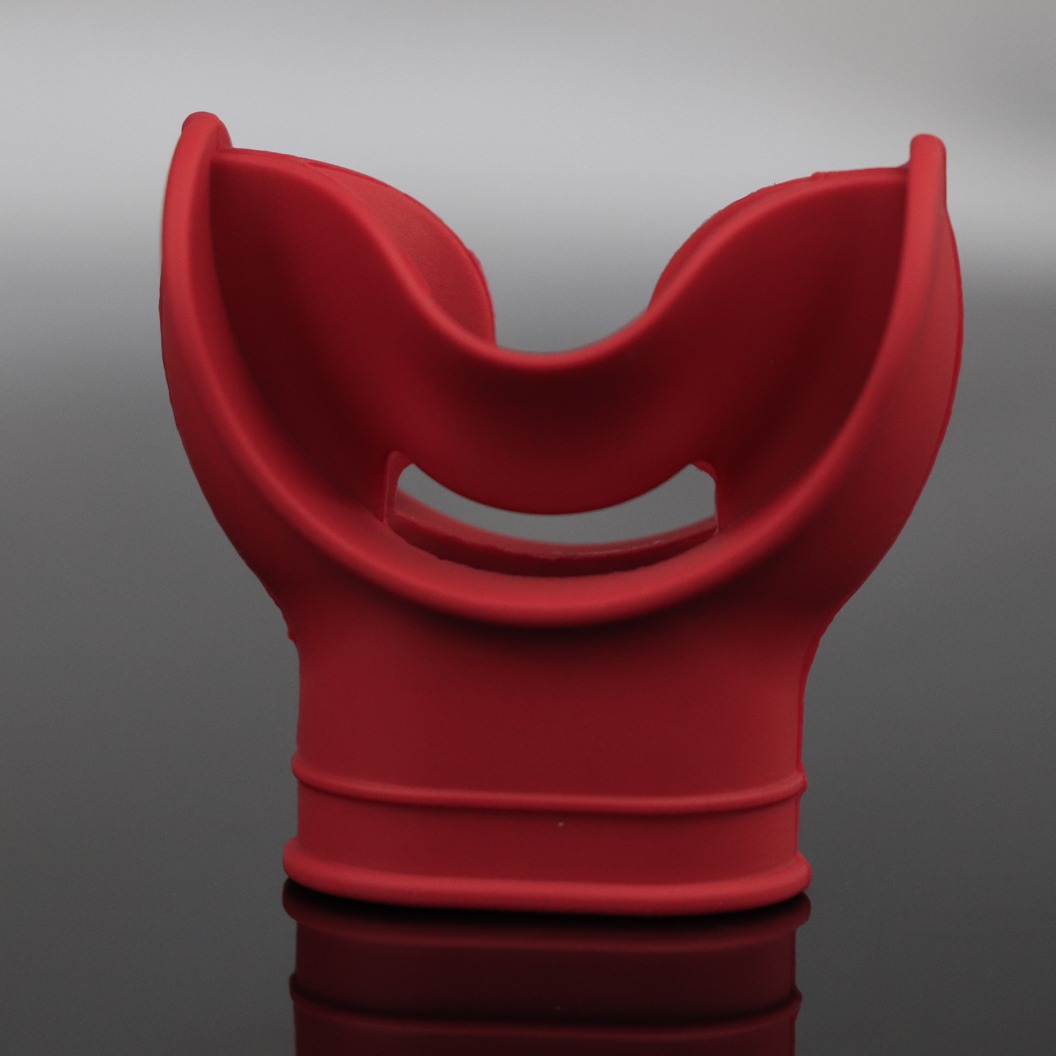 Black White Diving Oxygen Mouthpiece Silicone Mouthpiece Regulators