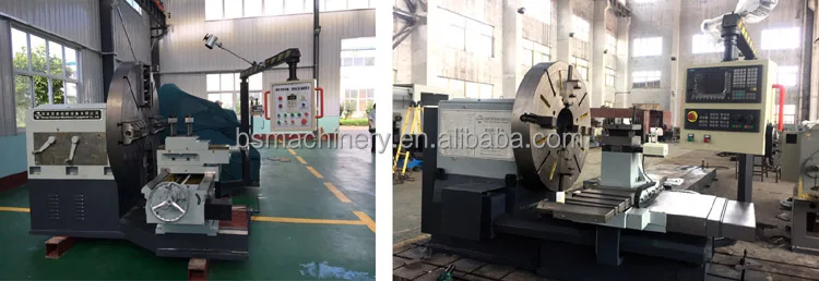 Torno Face Lathe Machine For Machining Automotive Wheel Floor Lathe