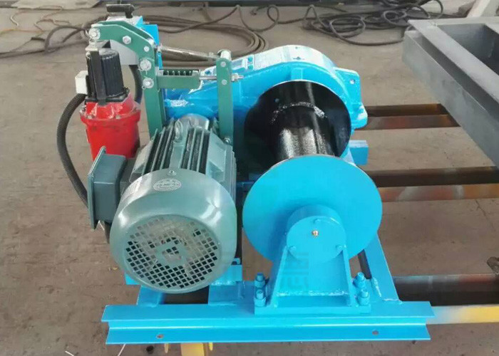 high speed 5T powered material pulling boat winch electric winch for boat
