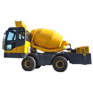 Heavy Duty Cement Mixer Machine Truck With Self Priming Water Sysytem