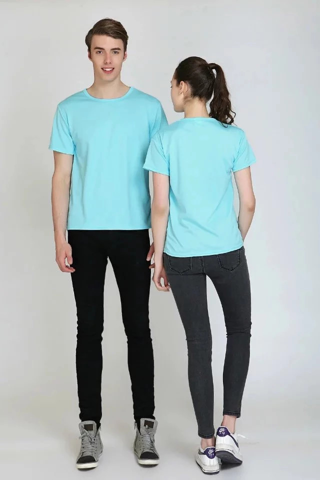EU/US size Cotton OEM custom t shirt printing for man or women short sleeves custom printing100% cotton t shirt