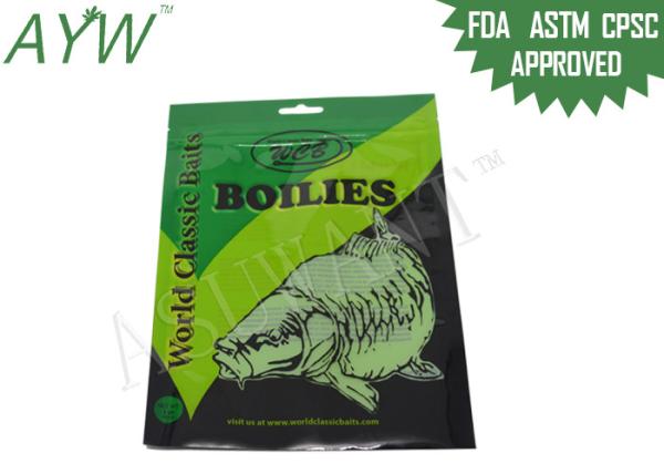Mini Size Fishing Worm Bag For Hook Equipment Packaging , Reaealable Fishing