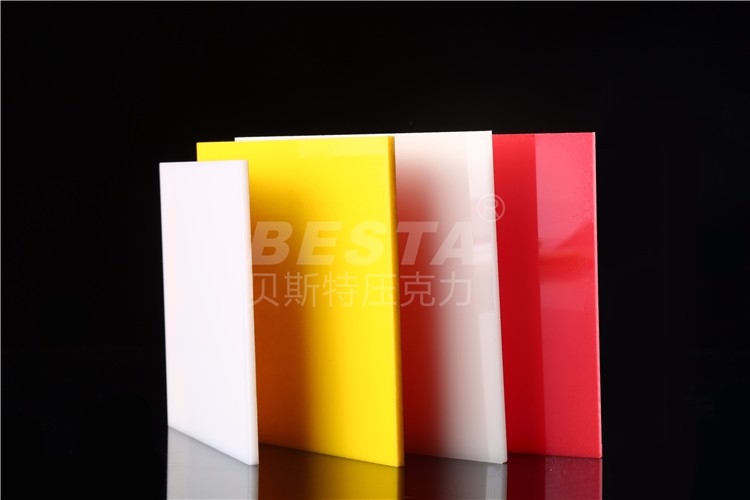 Customized Office Acrylic Partition Panels Kitchen Acrylic Laminate Sheet UL94V2