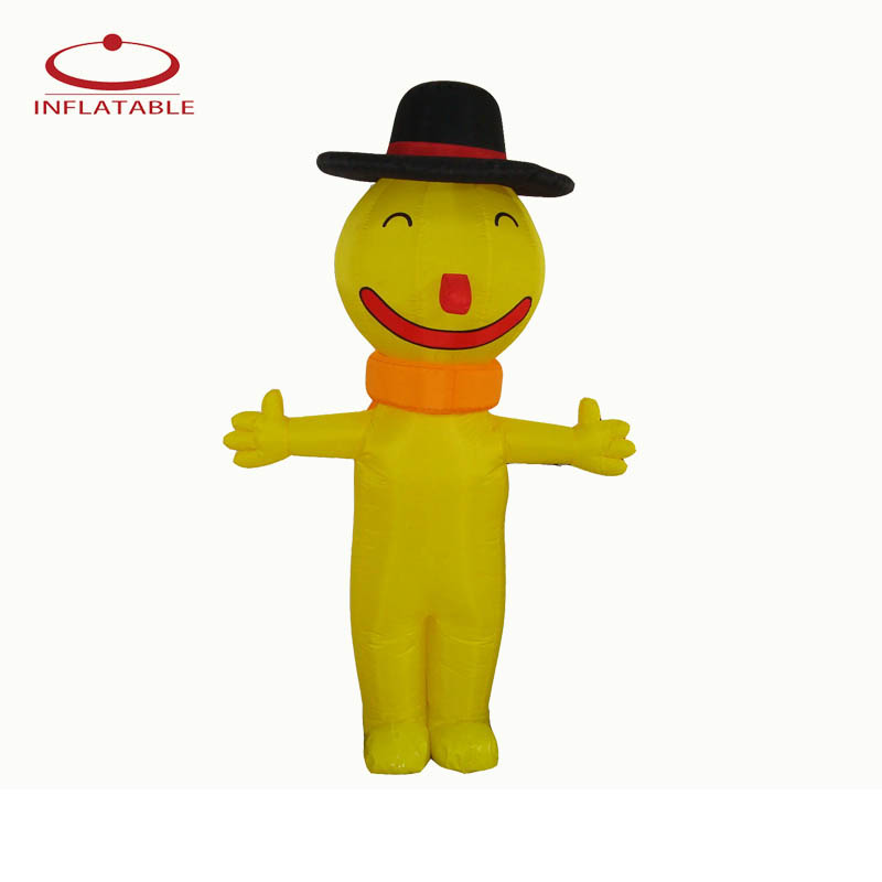 Giant Inflatable Cartoon Mascot Customized Oxford Cute Advertising