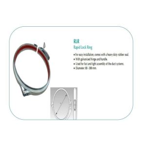 China 250mm Quick Release Pipe Clamp For Dust Collection System on sale