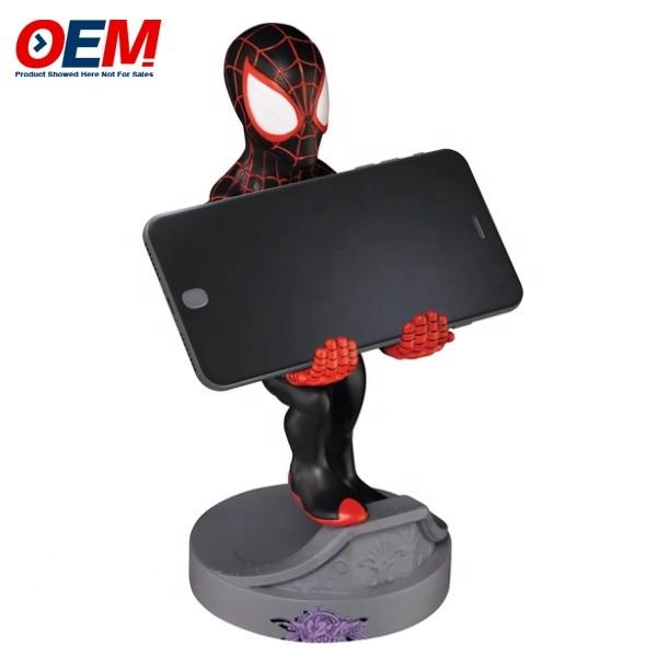 Spidman Mobile Phone Holder Made Desk Office Home Desktop Toy OEM PVC Phone