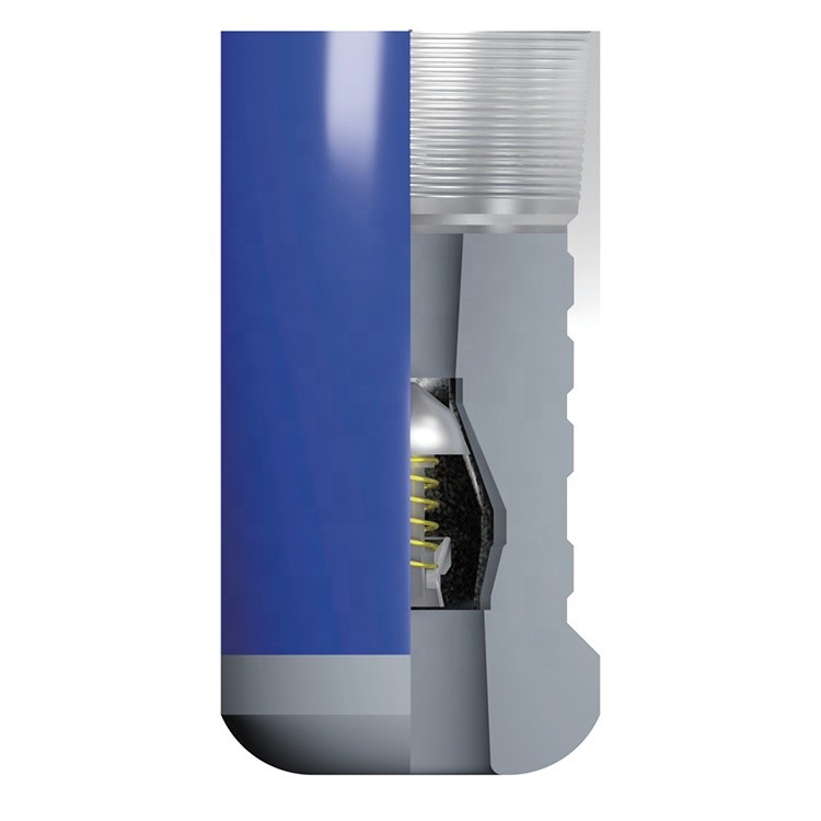 Single-Valve Plug-In Floating Collar Shoe for Oil Field Cementing Drilling Production Equipment Forged Processing Type